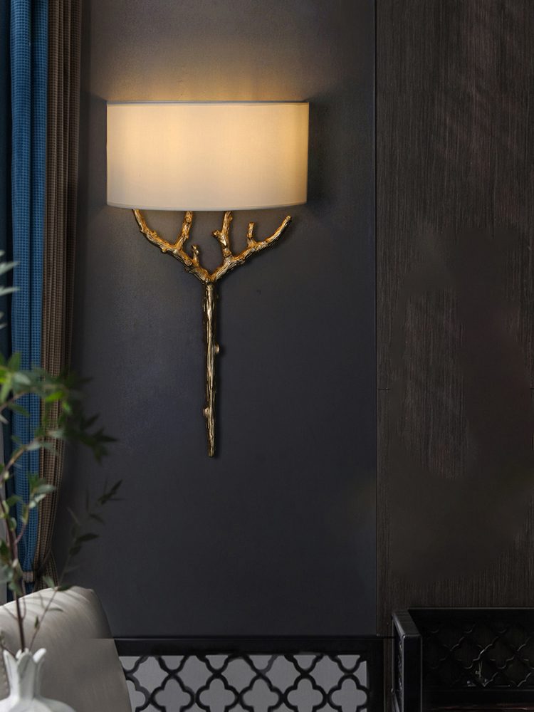 Ceryndir Andouiller Laiton Applique Murale - Neutralighting