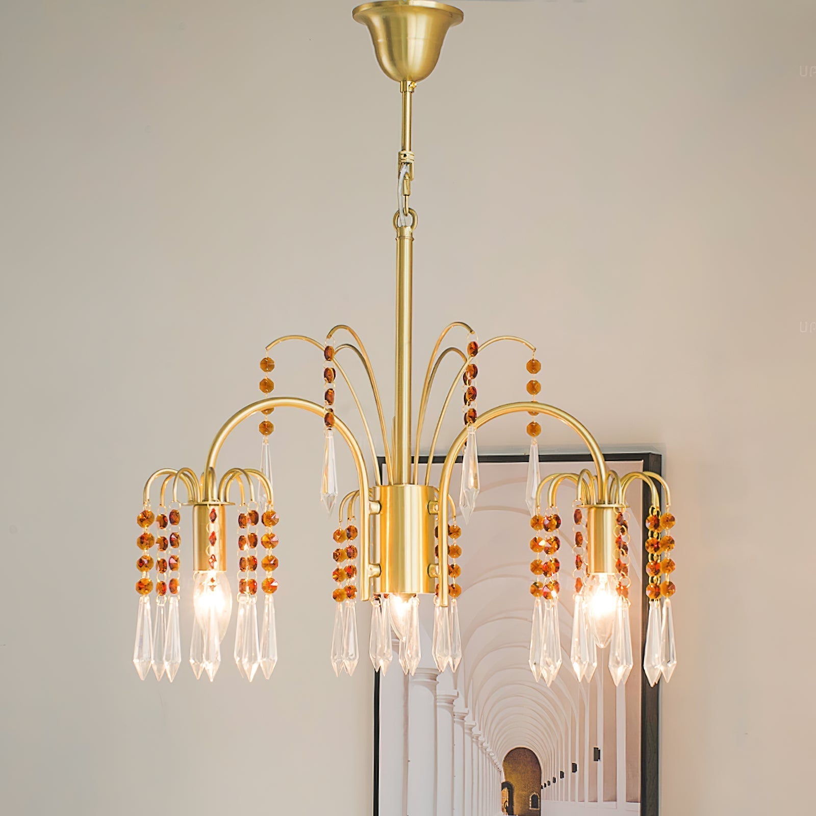 Voyant Prime Luxe Bougie Cristal Lustre - Neutralighting