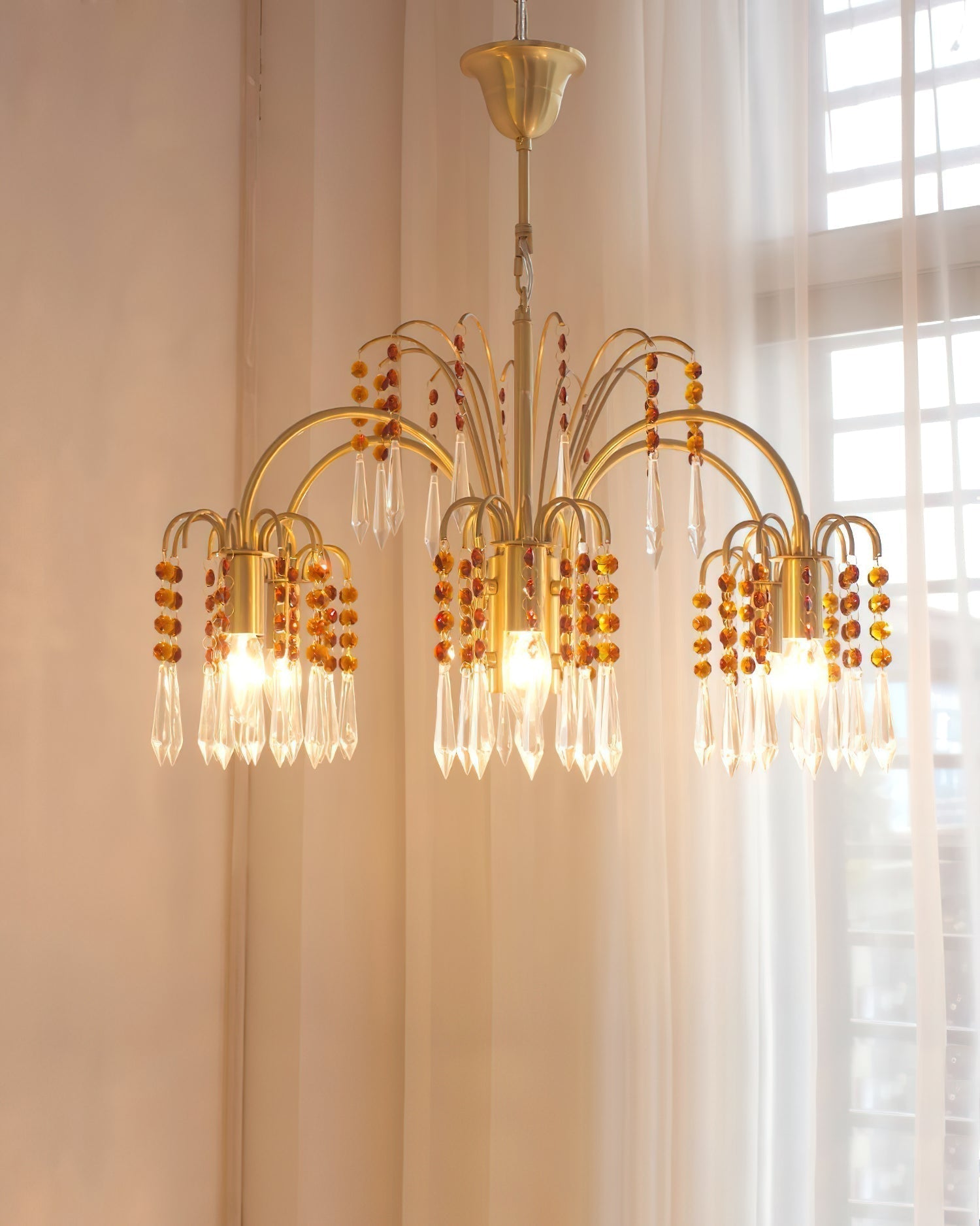 Voyant Prime Luxe Bougie Cristal Lustre - Neutralighting