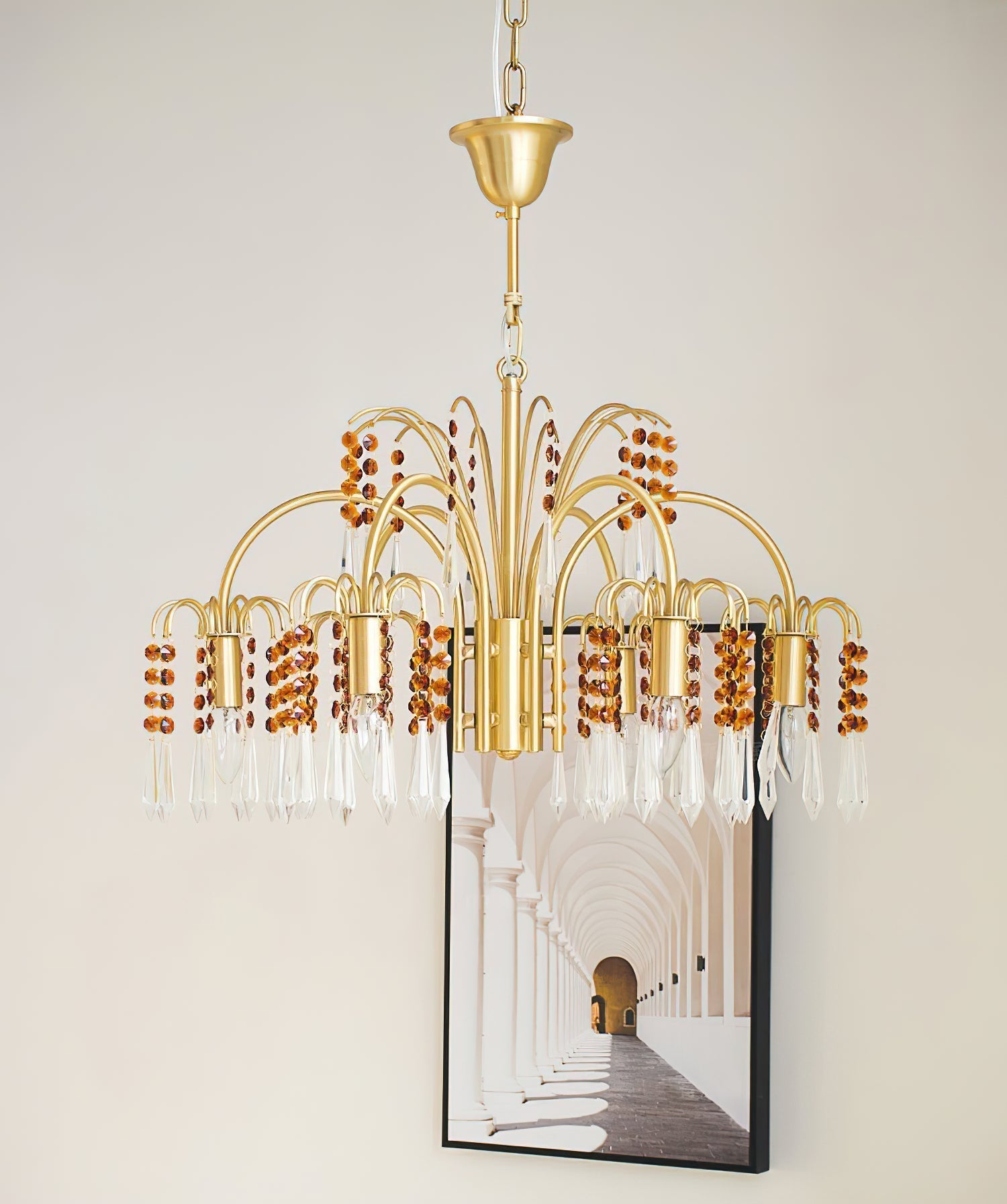 Voyant Prime Luxe Bougie Cristal Lustre - Neutralighting