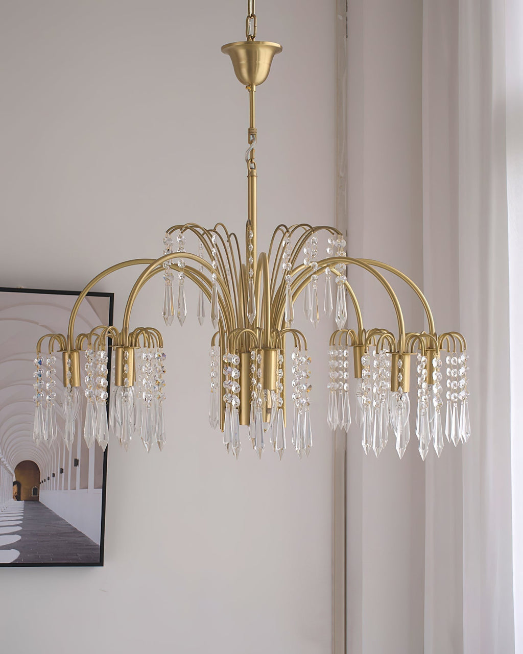 Voyant Prime Luxe Bougie Cristal Lustre - Neutralighting