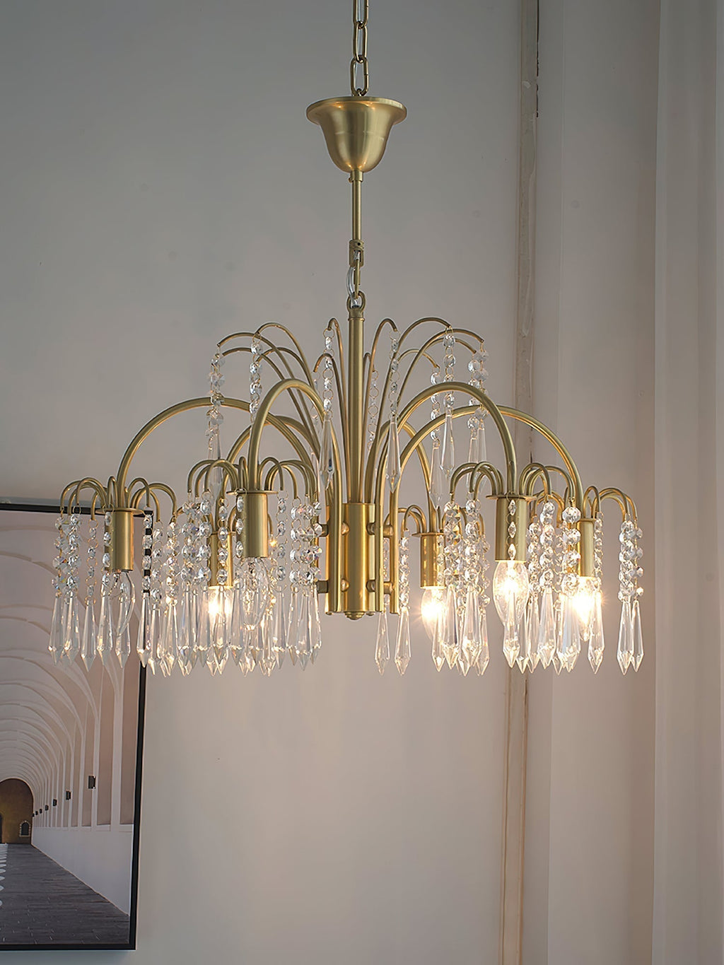 Voyant Prime Luxe Bougie Cristal Lustre - Neutralighting