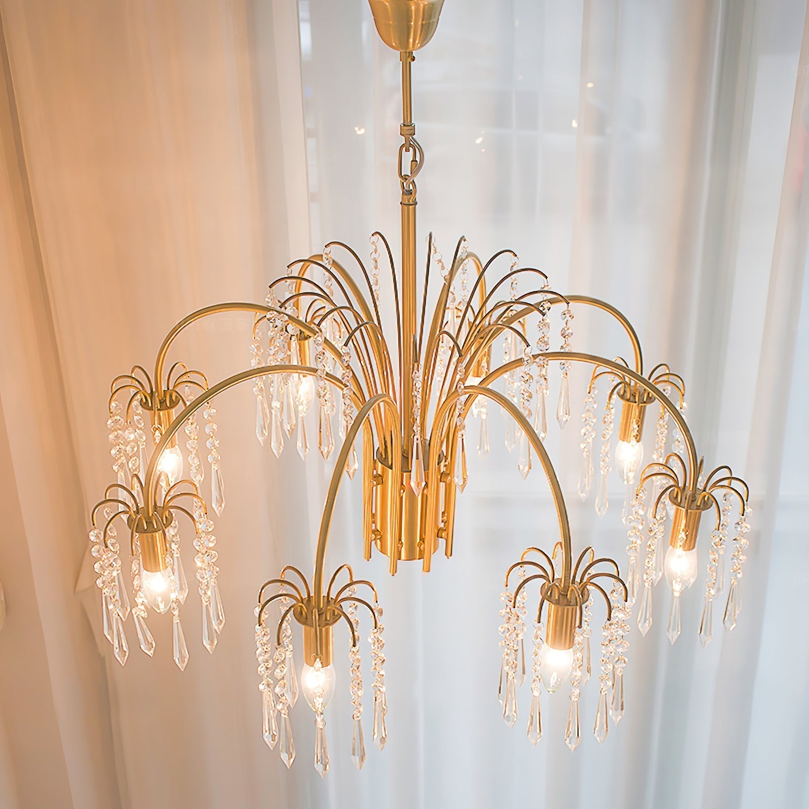 Voyant Prime Luxe Bougie Cristal Lustre - Neutralighting