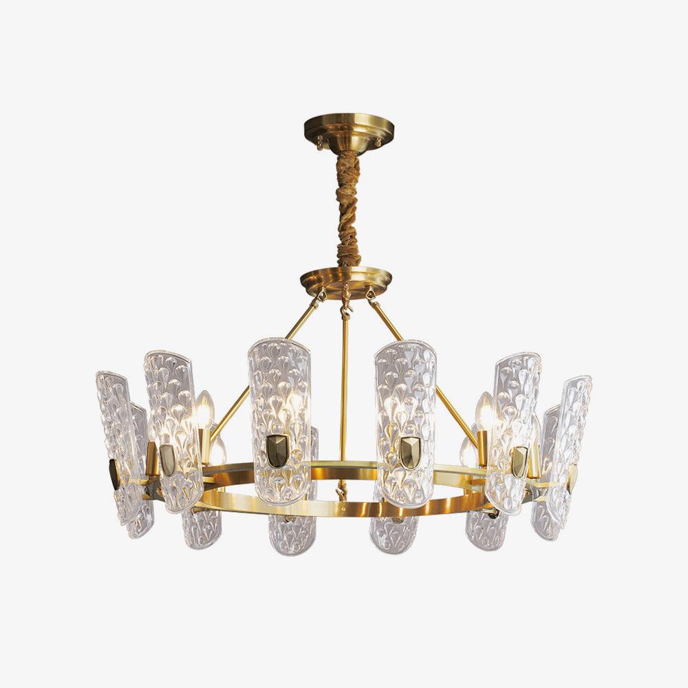 Celeste Lustre Central en Laiton Élégant - Neutralighting