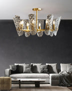 Celeste Lustre Central en Laiton Élégant - Neutralighting