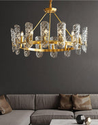 Celeste Lustre Central en Laiton Élégant - Neutralighting