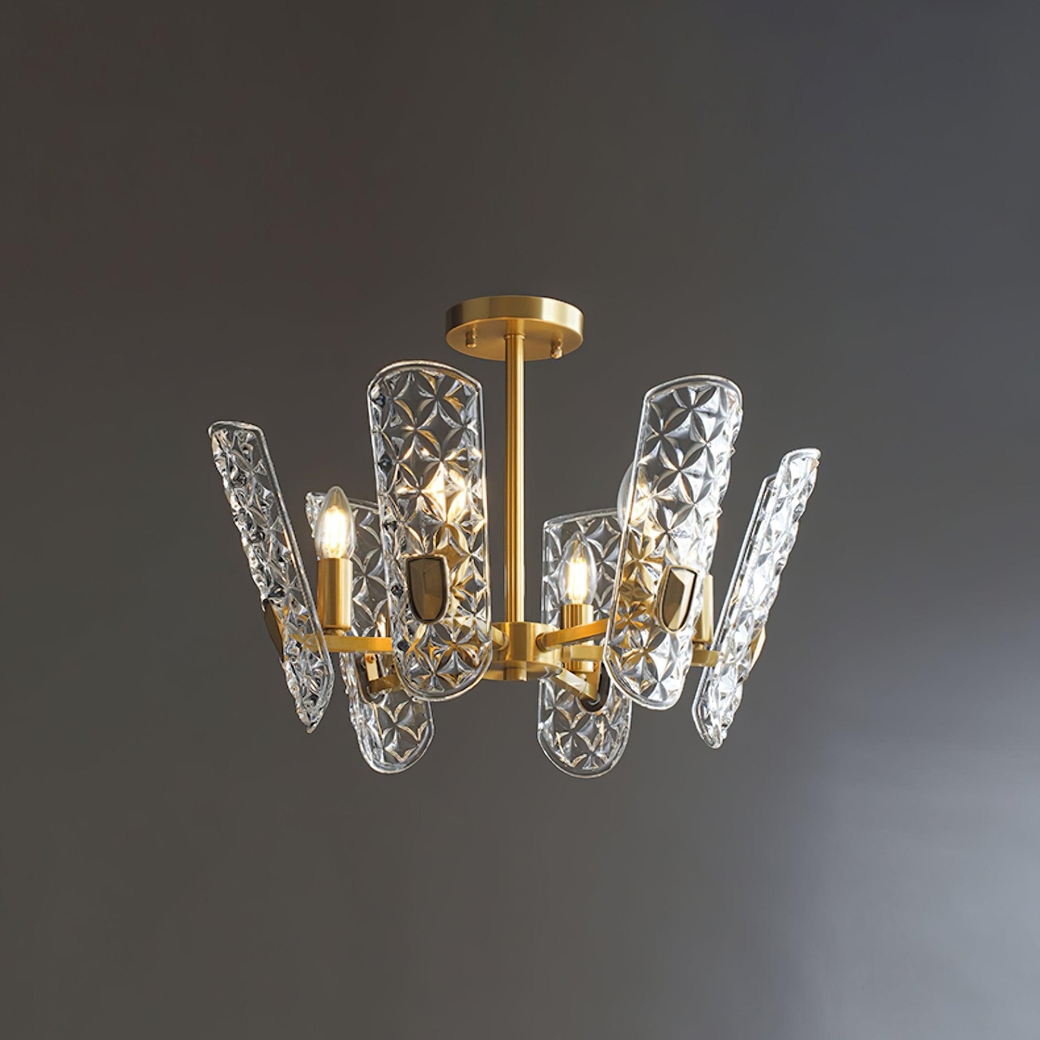 Celeste Lustre Central en Laiton Élégant - Neutralighting