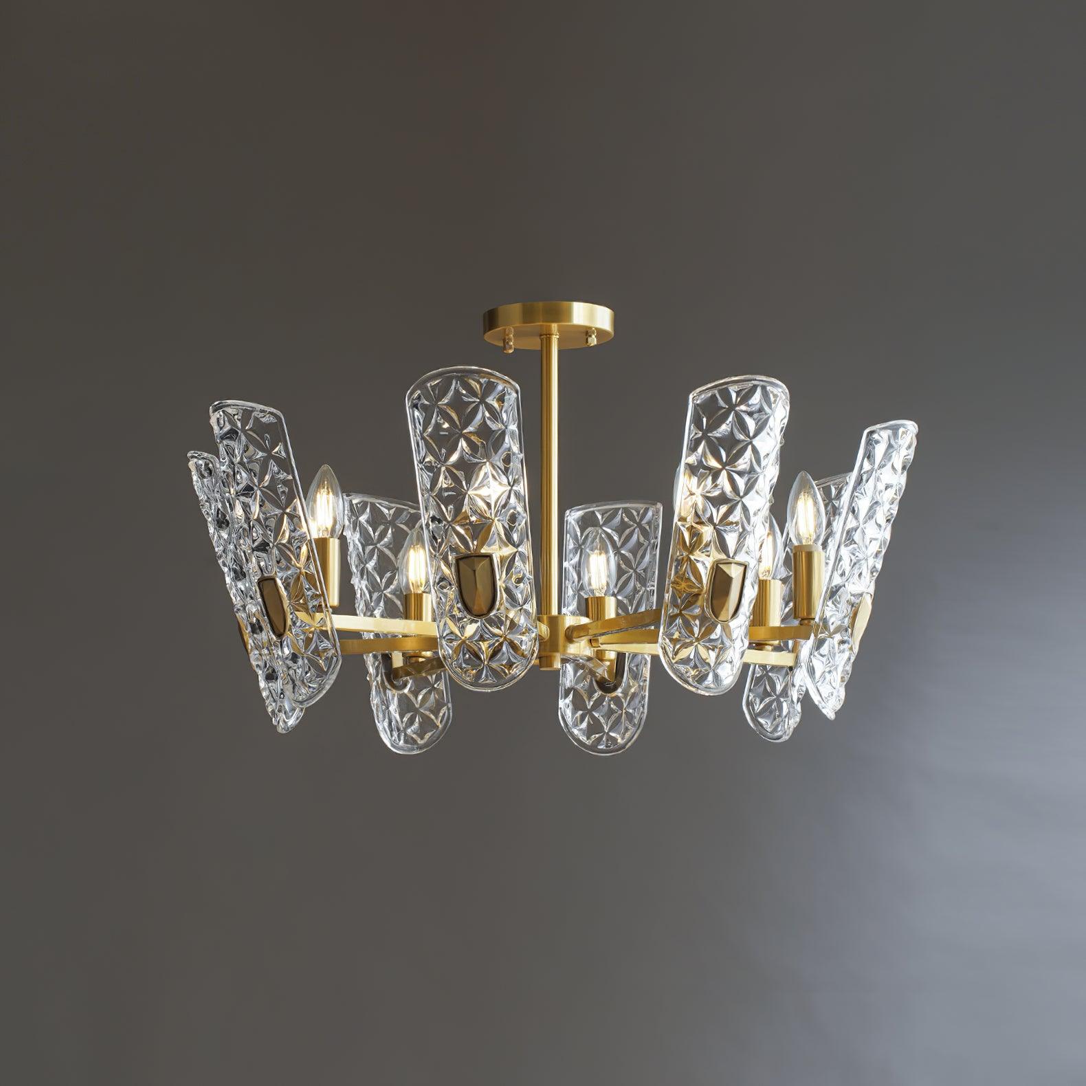 Celeste Lustre Central en Laiton Élégant - Neutralighting