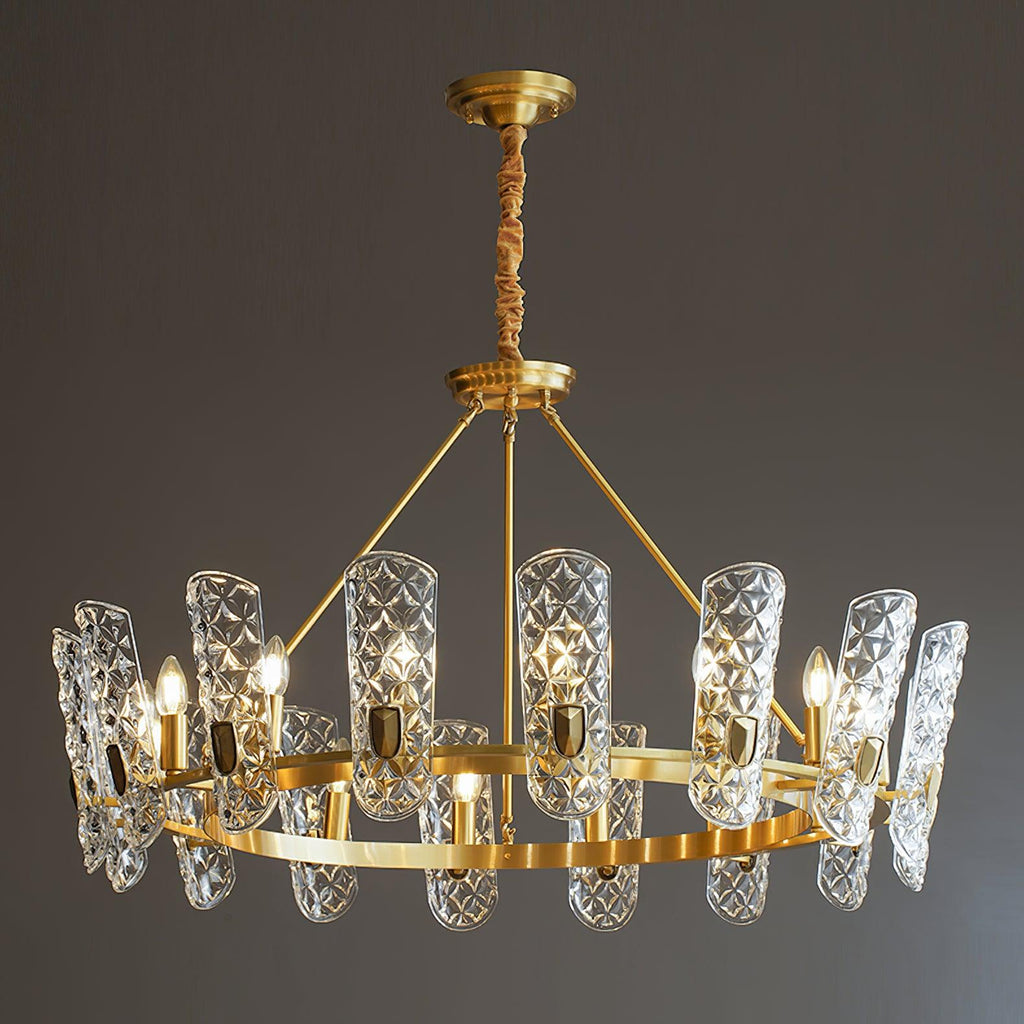 Celeste Lustre Central en Laiton Élégant - Neutralighting