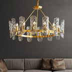 Celeste Lustre Central en Laiton Élégant - Neutralighting