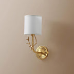 Noble Applique Murale Élégance Tête de Cerf Laiton - Neutralighting