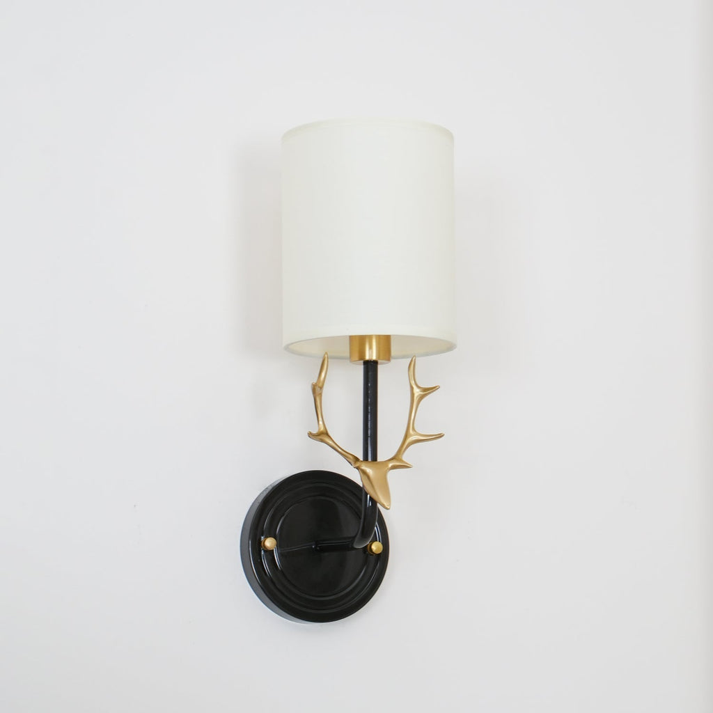 Noble Applique Murale Élégance Tête de Cerf Laiton - Neutralighting