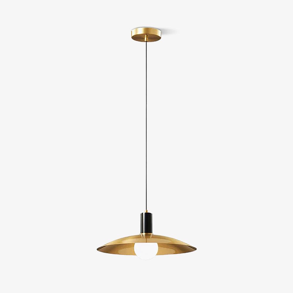 Thalora Suspension Laiton Verre Classique - Neutralighting