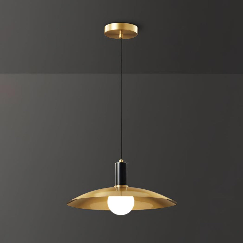 Thalora Suspension Laiton Verre Classique - Neutralighting