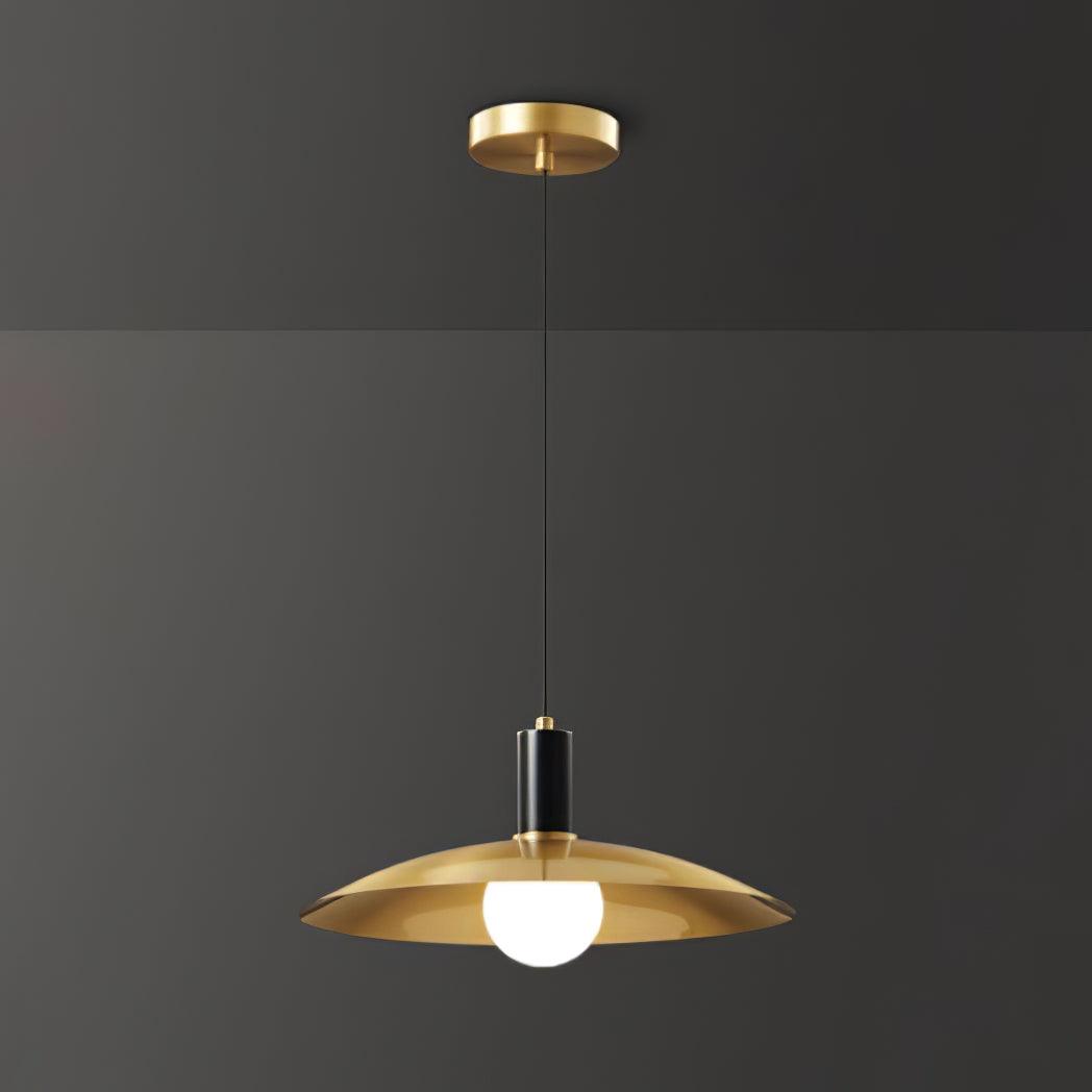 Thalora Suspension Laiton Verre Classique - Neutralighting