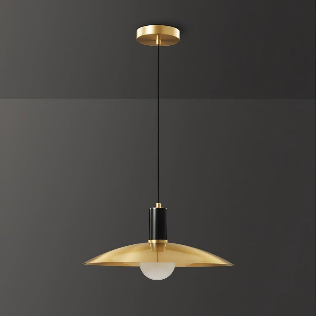 Thalora Suspension Laiton Verre Classique - Neutralighting