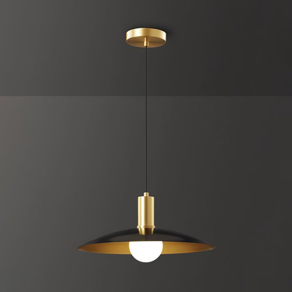 Thalora Suspension Laiton Verre Classique - Neutralighting