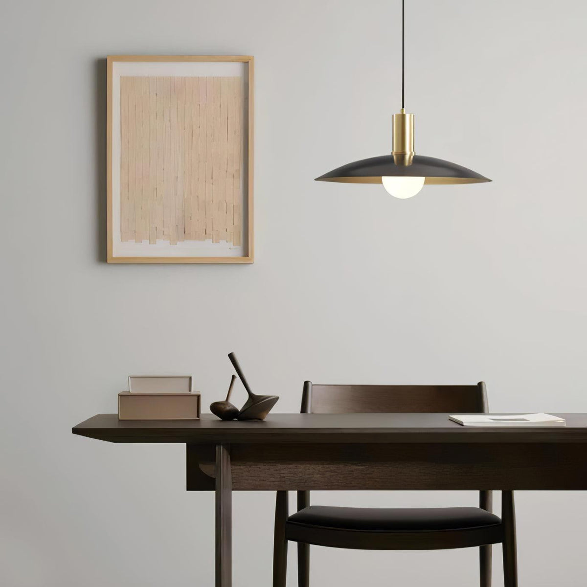 Thalora Suspension Laiton Verre Classique - Neutralighting