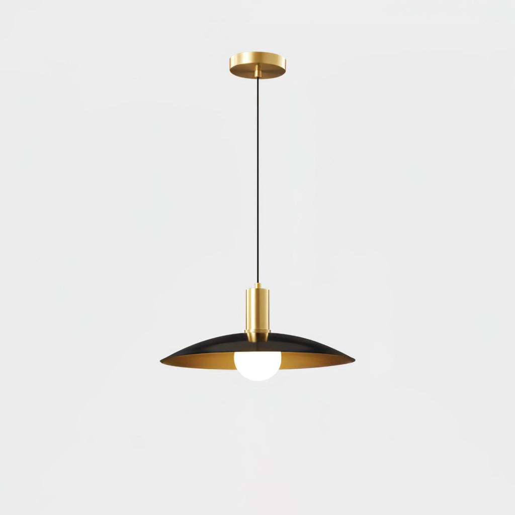 Thalora Suspension Laiton Verre Classique - Neutralighting