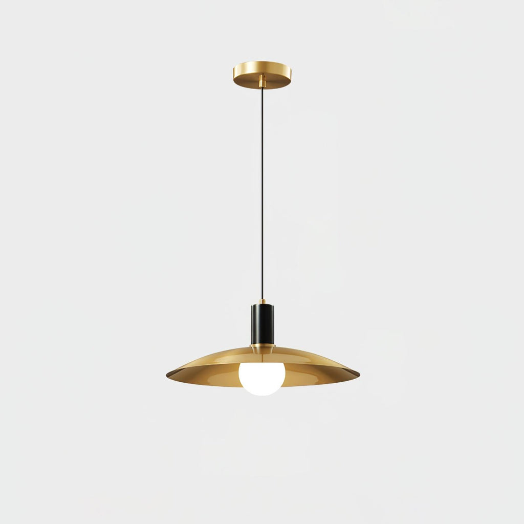 Thalora Suspension Laiton Verre Classique - Neutralighting