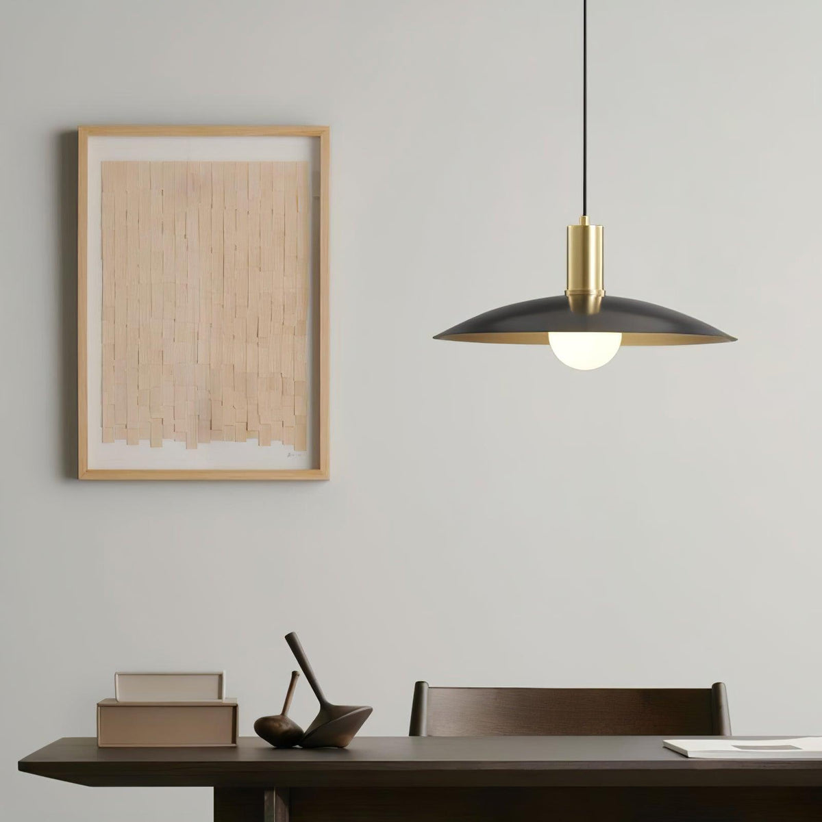 Thalora Suspension Laiton Verre Classique - Neutralighting