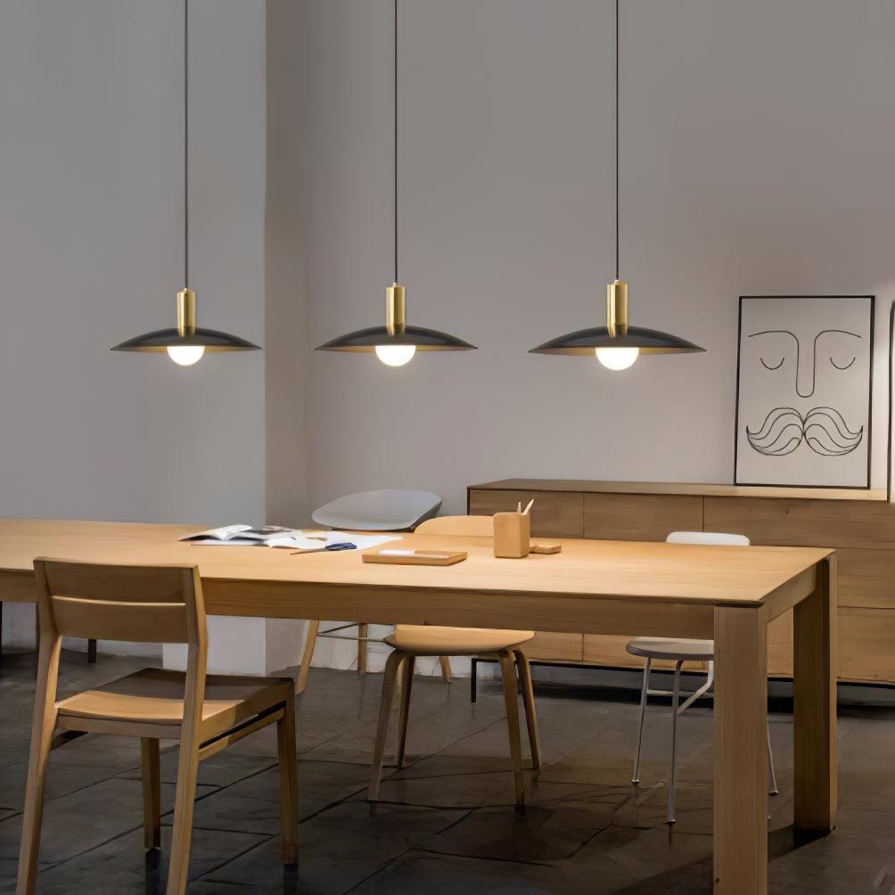 Thalora Suspension Laiton Verre Classique - Neutralighting
