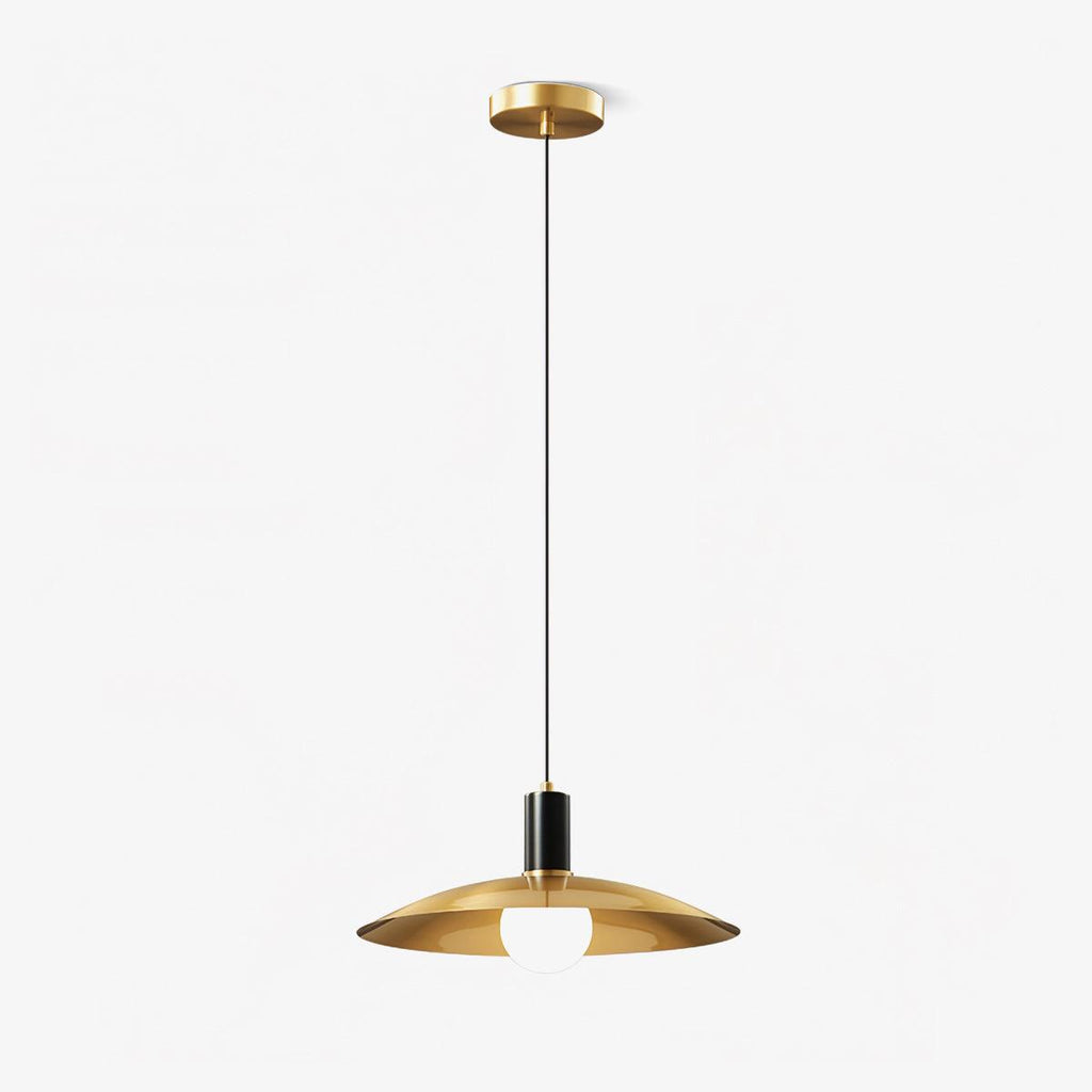 Thalora Suspension Laiton Verre Classique - Neutralighting