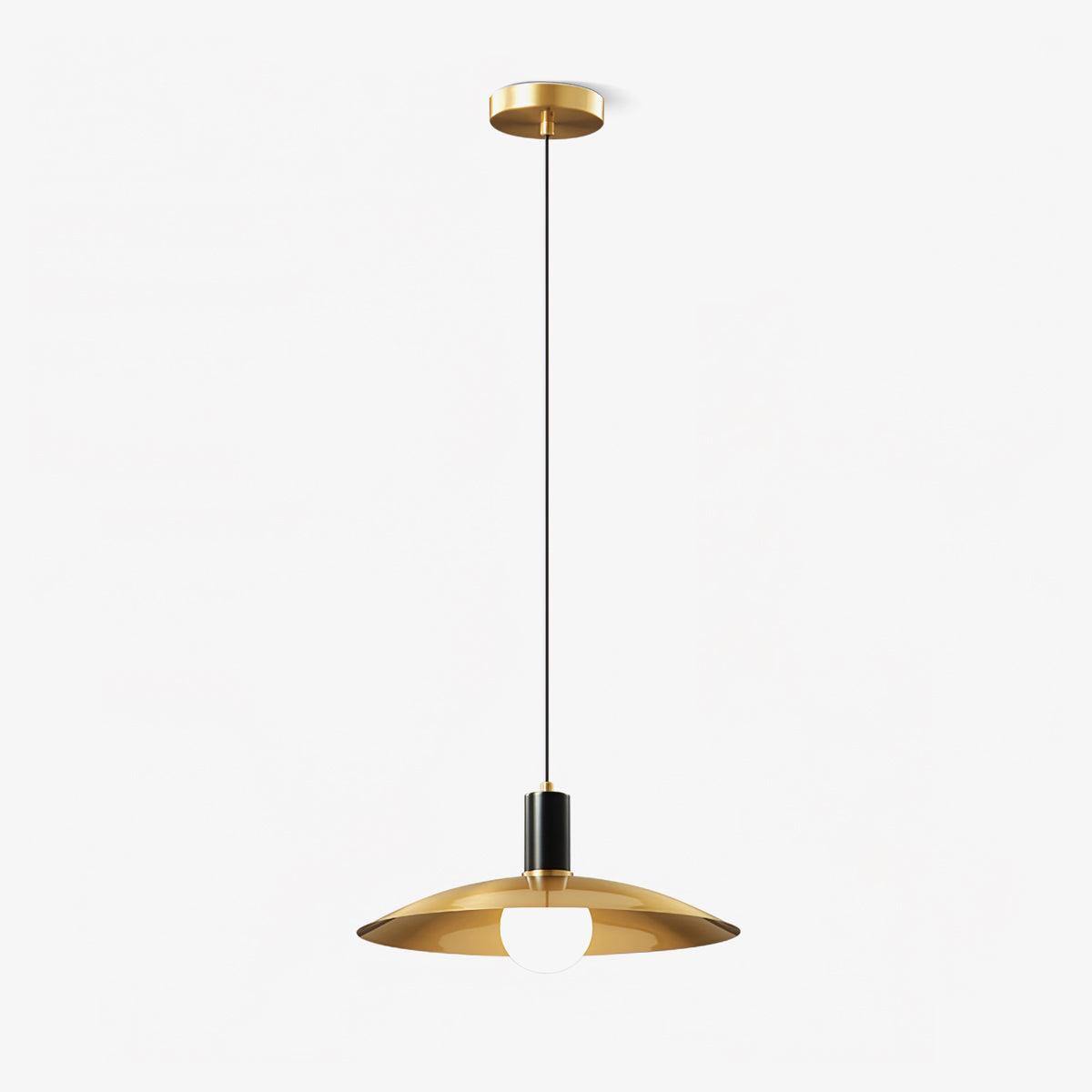 Thalora Suspension Laiton Verre Classique - Neutralighting