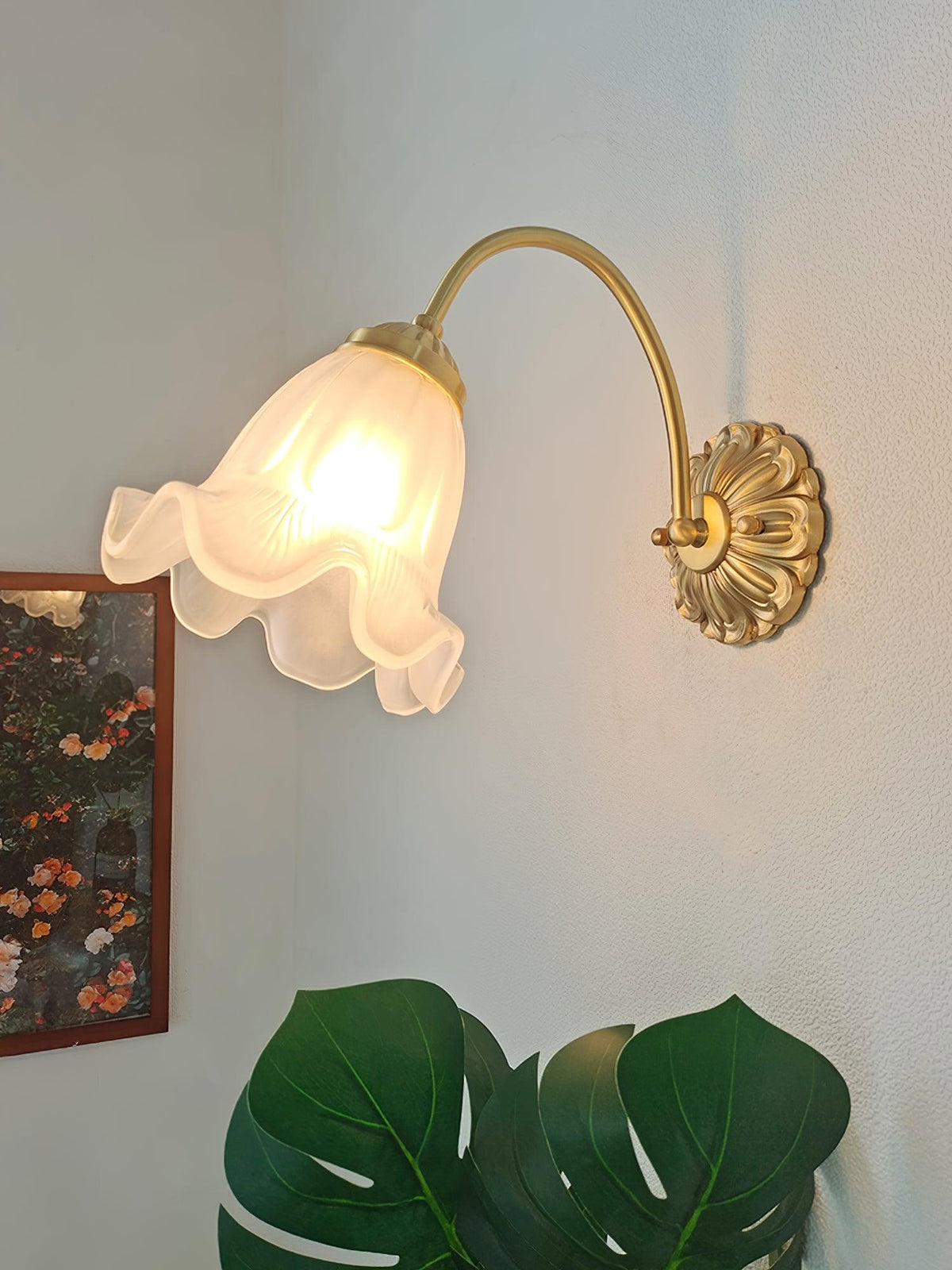 Florer Applique Murale en Verre Vintage - Neutralighting