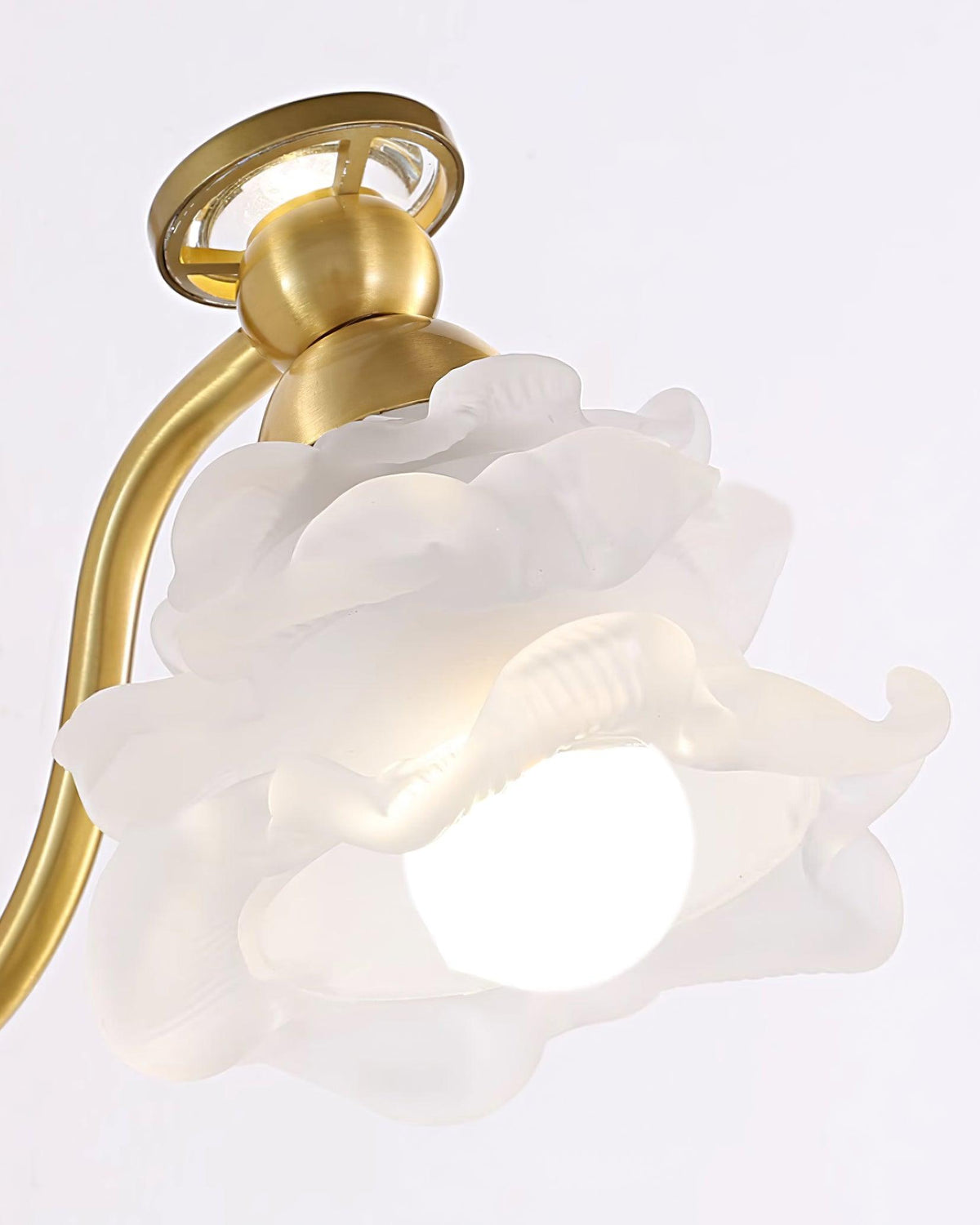 Zoey Applique Murale Florale en Laiton - Neutralighting