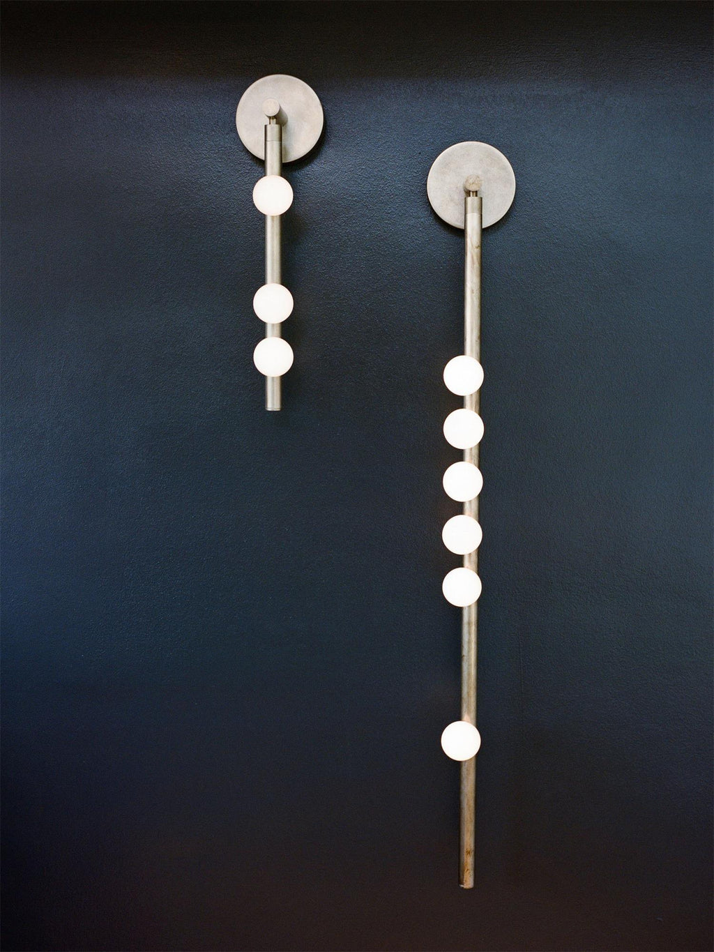 Pamela Tube Plug-in Brass Glass Wall Lamp - Neutralighting