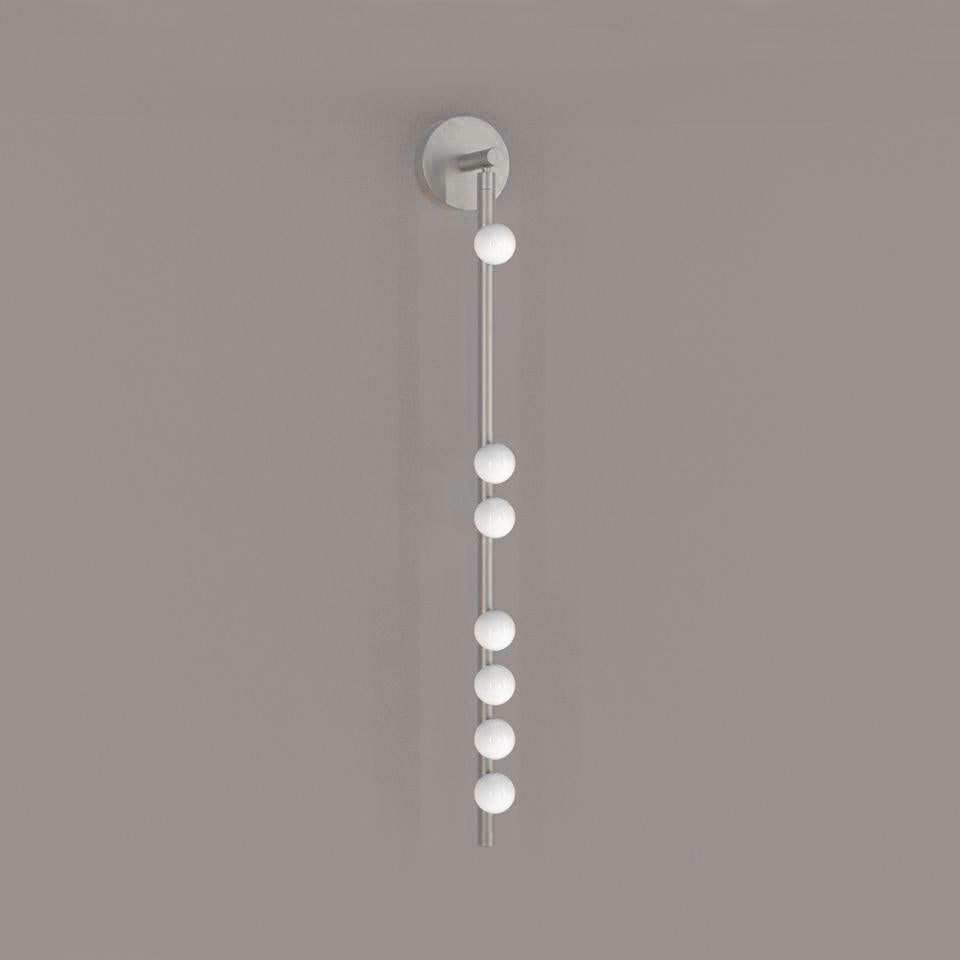 Pamela Tube Plug-in Brass Glass Wall Lamp - Neutralighting