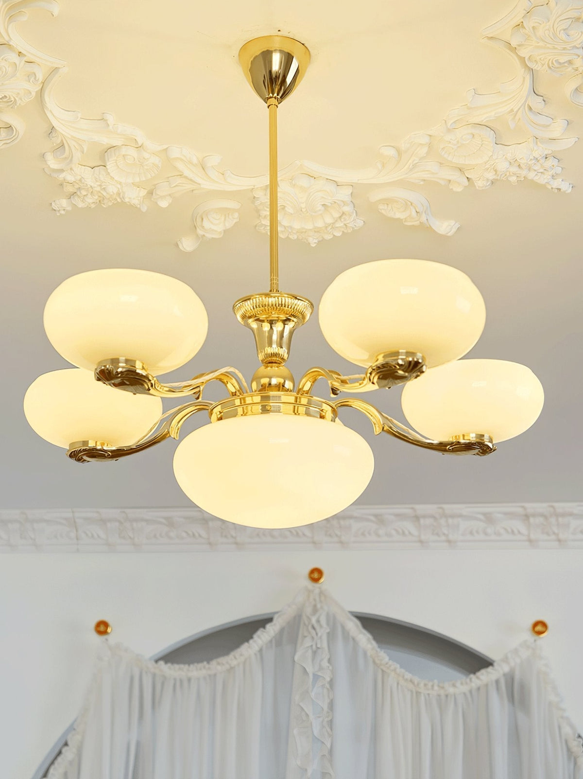 Ethan Luxueux Verre Lustre - Neutralighting