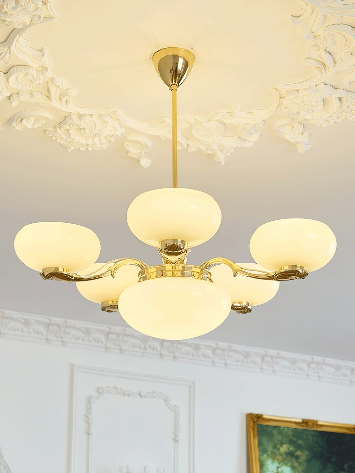 Ethan Luxueux Verre Lustre - Neutralighting