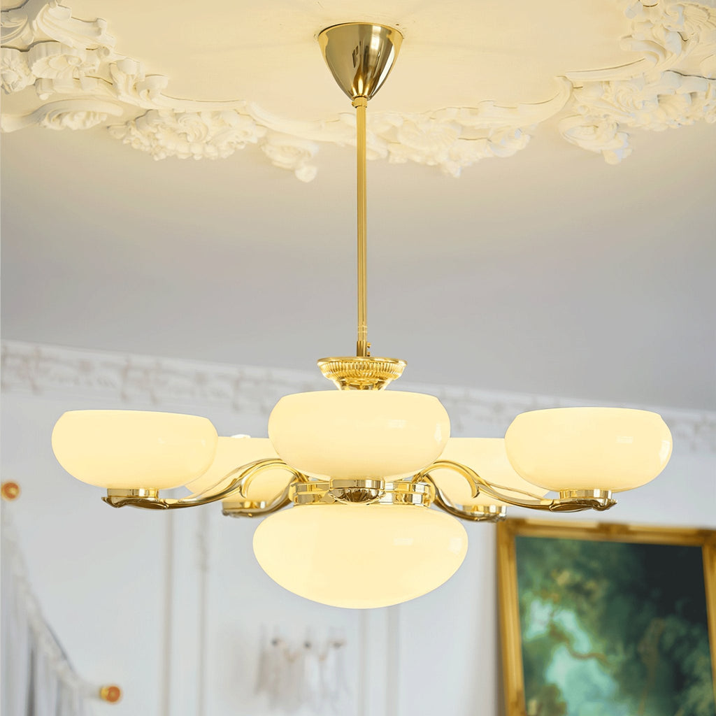 Ethan Luxueux Verre Lustre - Neutralighting