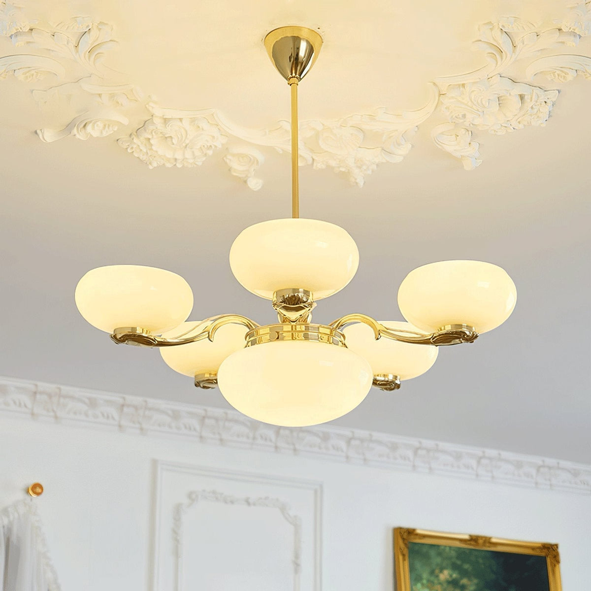 Ethan Luxueux Verre Lustre - Neutralighting