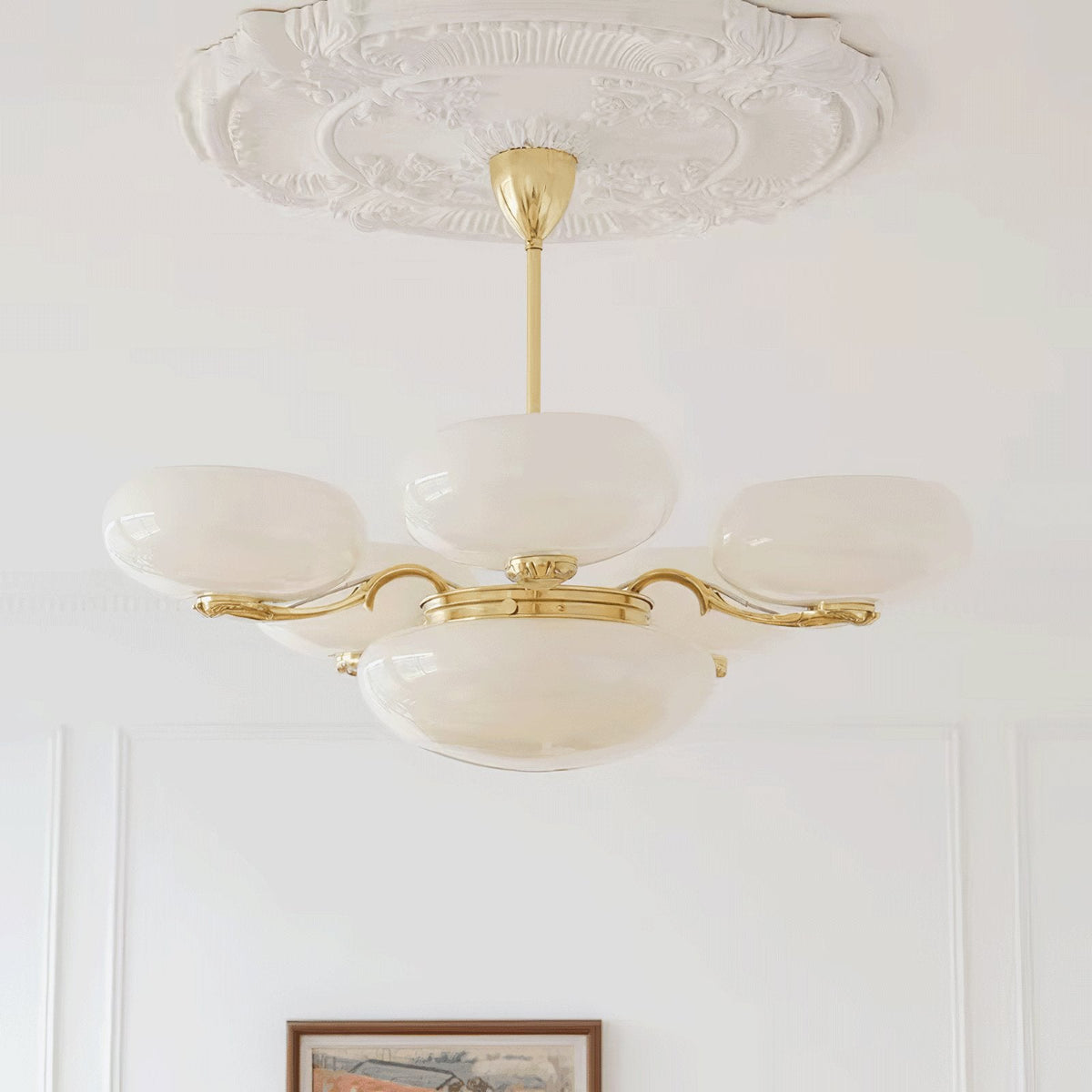 Ethan Luxueux Verre Lustre - Neutralighting