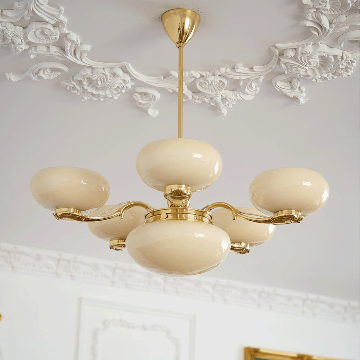 Ethan Luxueux Verre Lustre - Neutralighting
