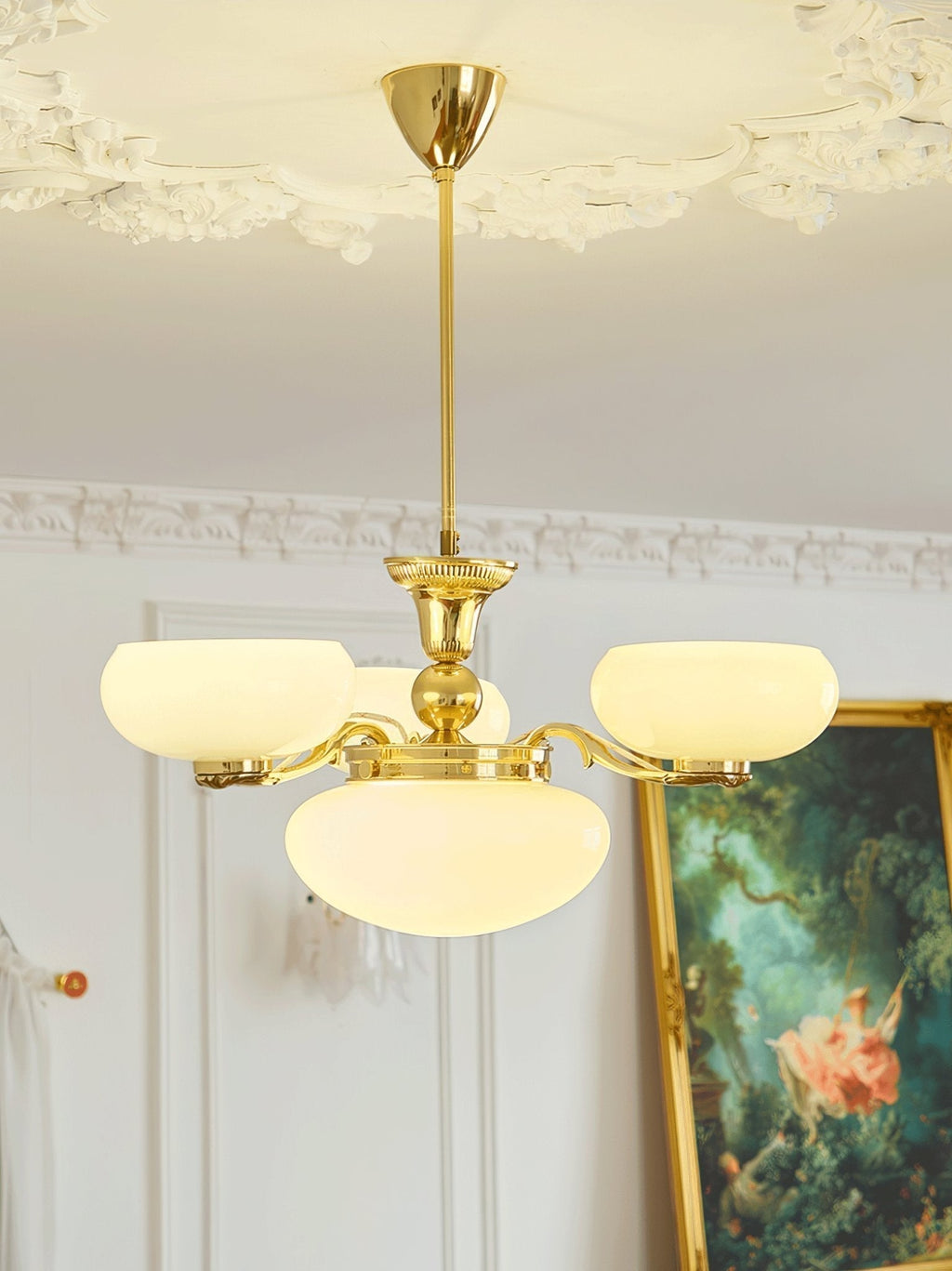 Ethan Luxueux Verre Lustre - Neutralighting