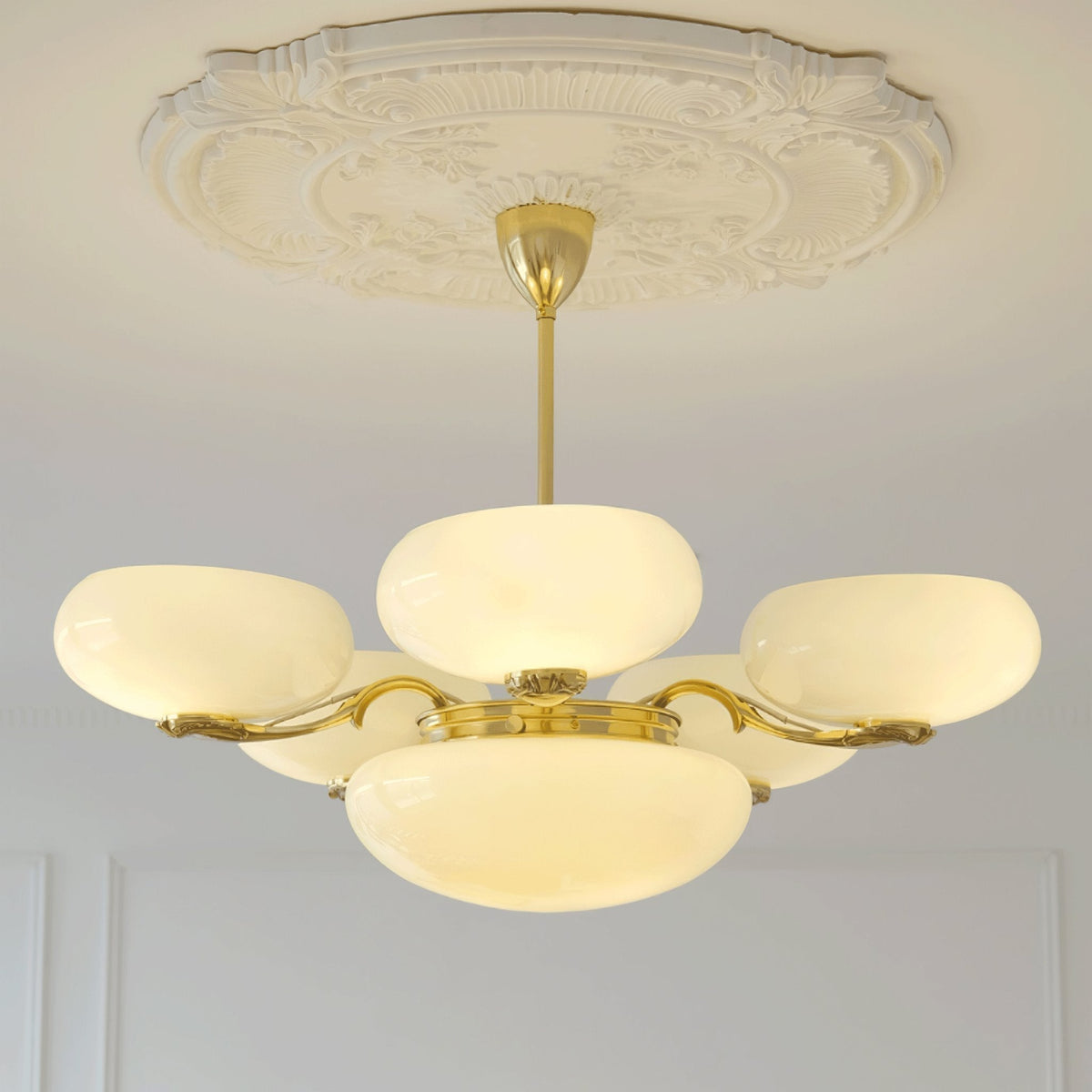 Ethan Luxueux Verre Lustre - Neutralighting