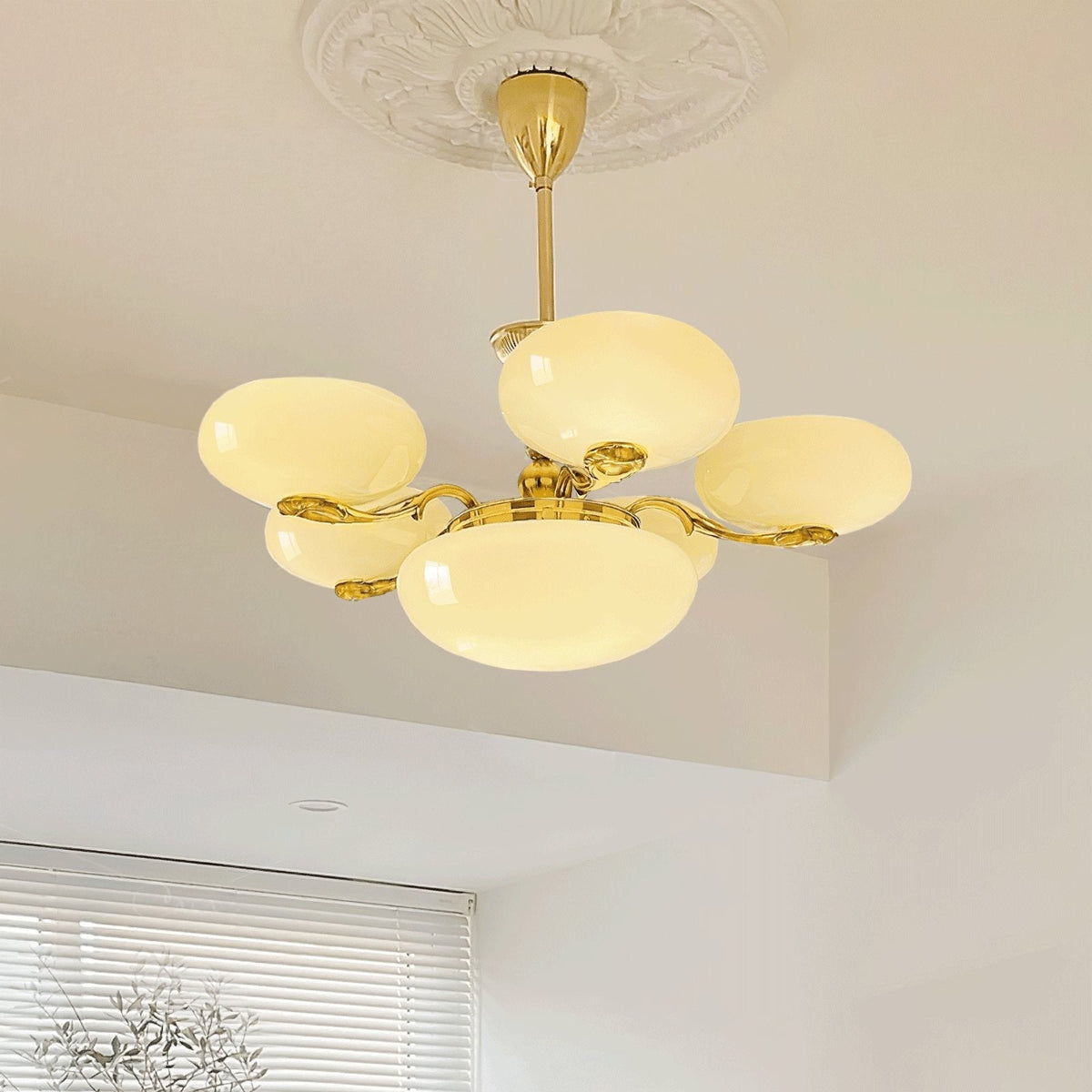 Ethan Luxueux Verre Lustre - Neutralighting