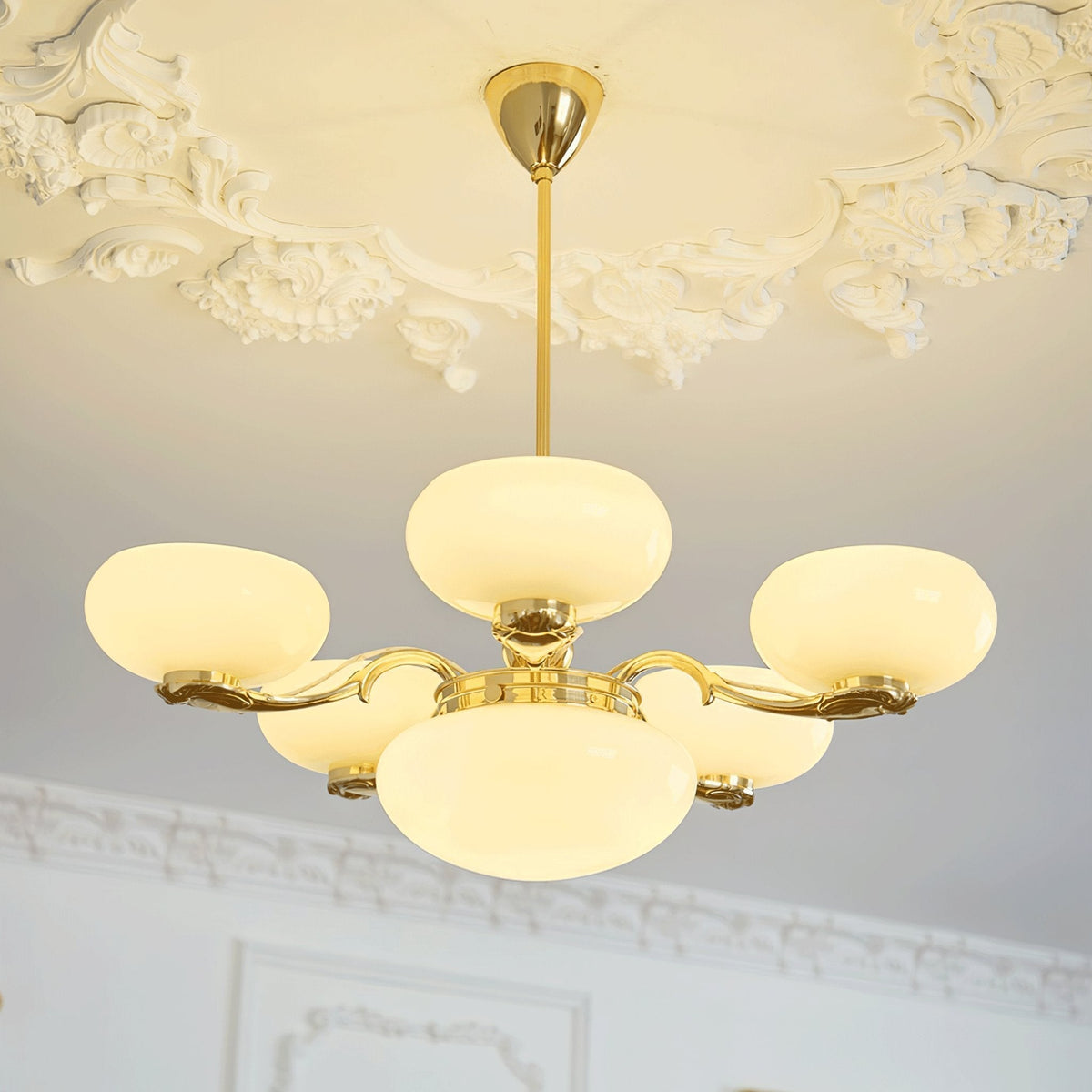 Ethan Luxueux Verre Lustre - Neutralighting