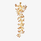 Aare Chandelier Branche Érable Laiton Cristal - Neutralighting