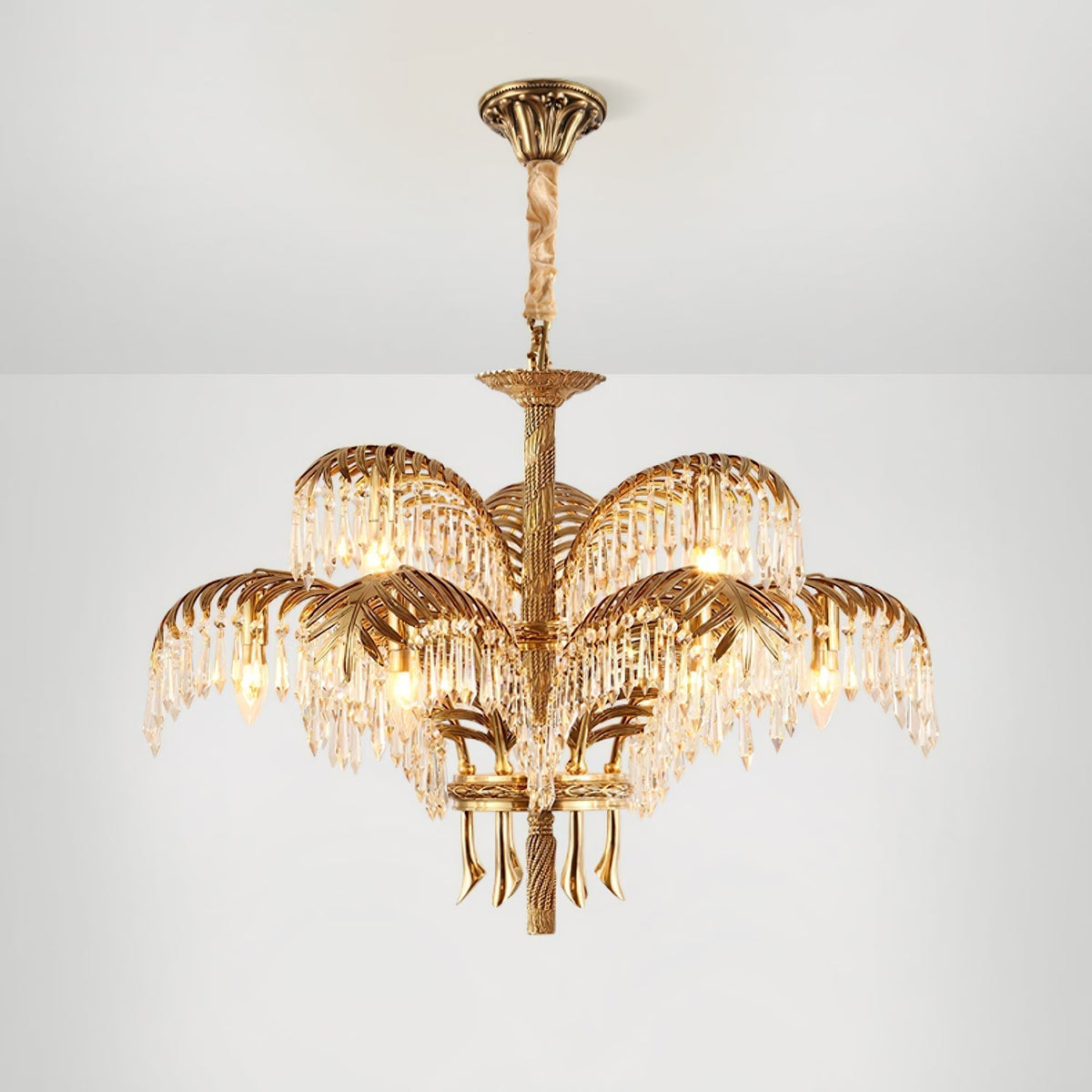 Odoraris Royal Laiton Cristal Lustre - Neutralighting