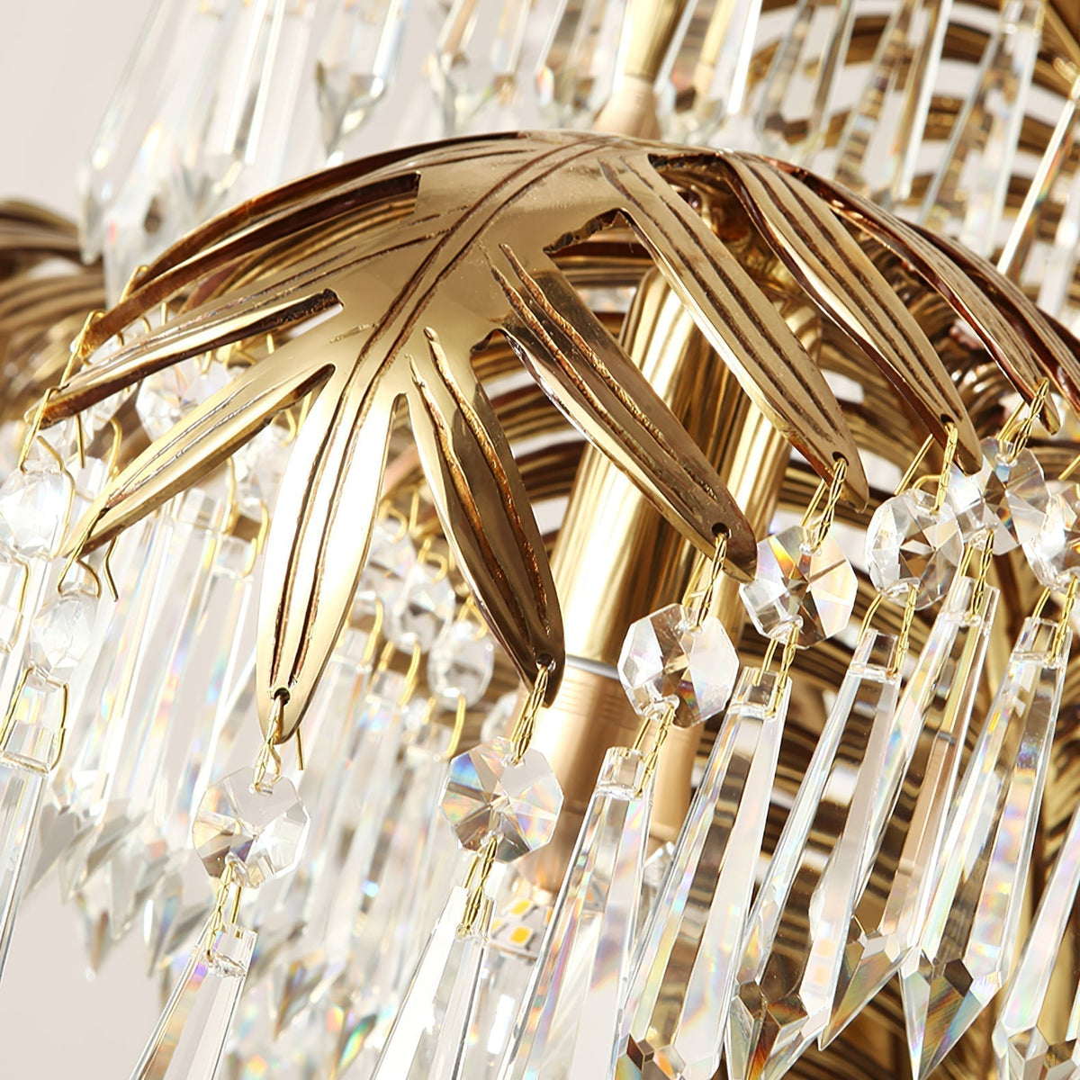 Odoraris Royal Laiton Cristal Lustre - Neutralighting