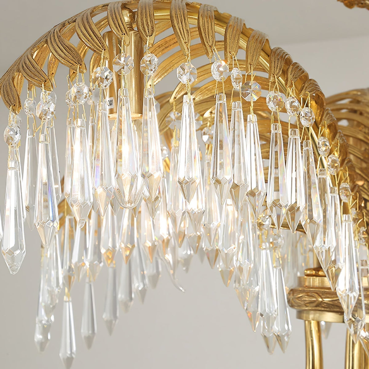 Odoraris Royal Laiton Cristal Lustre - Neutralighting