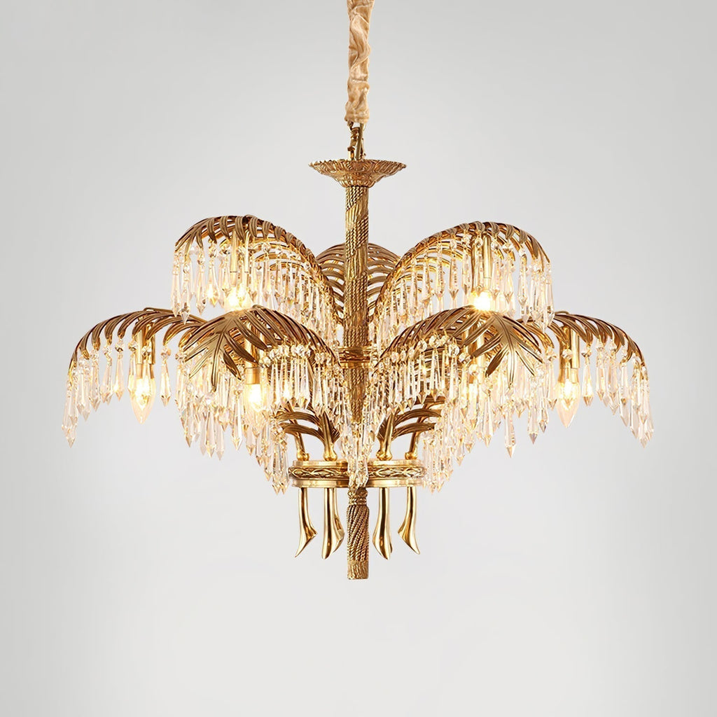 Odoraris Royal Laiton Cristal Lustre - Neutralighting