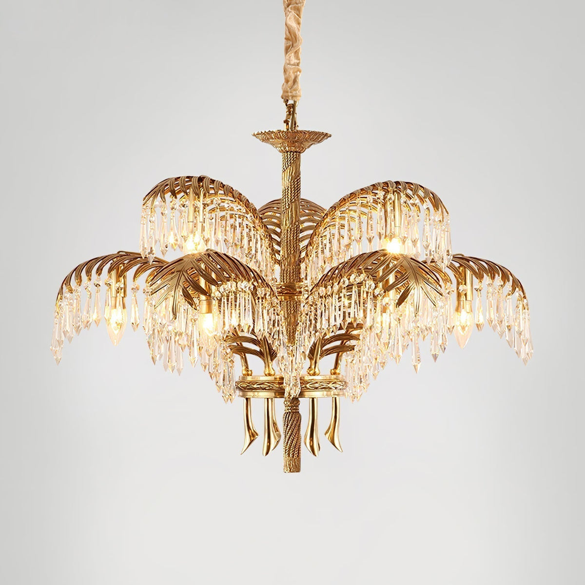 Odoraris Royal Laiton Cristal Lustre - Neutralighting