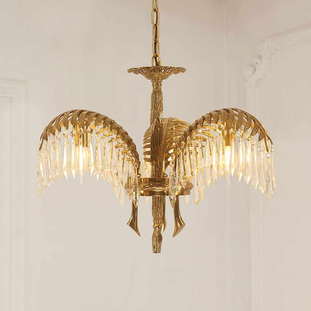 Odoraris Royal Laiton Cristal Lustre - Neutralighting
