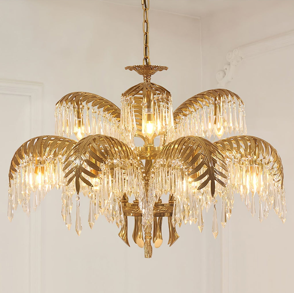 Odoraris Royal Laiton Cristal Lustre - Neutralighting